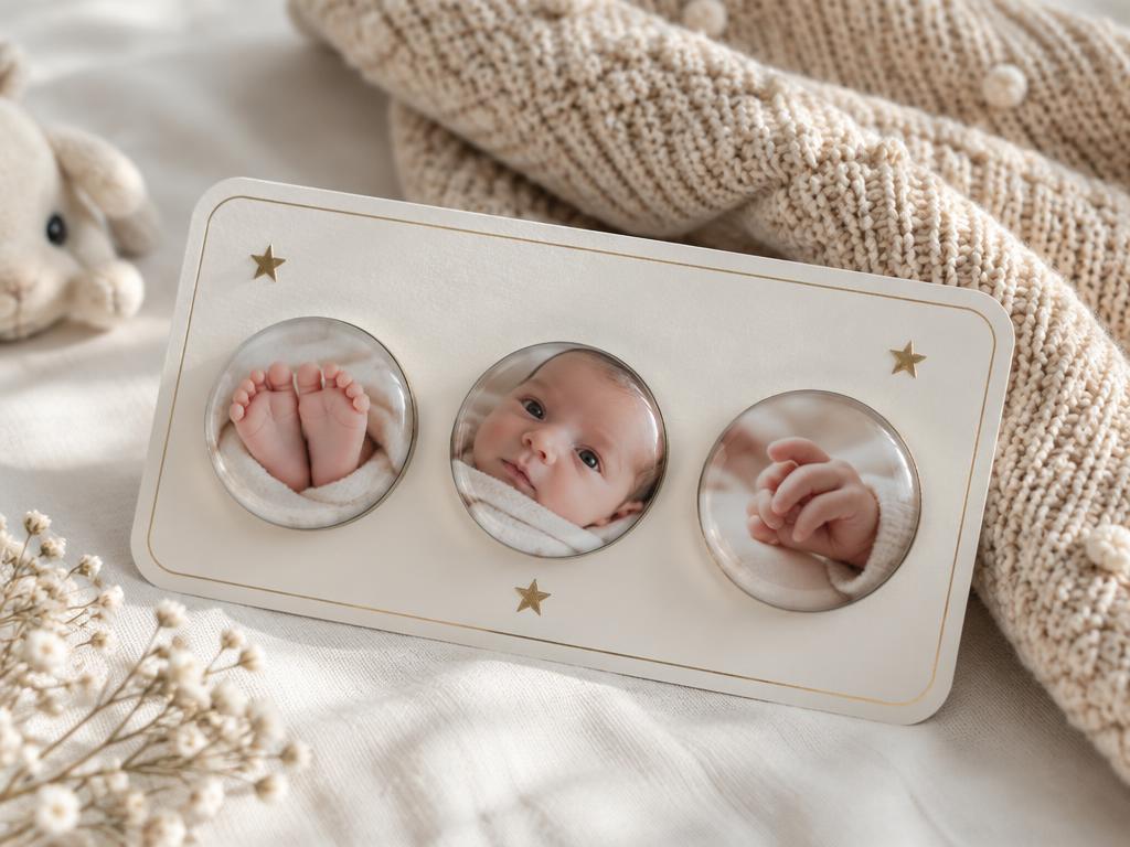 Carte 3 magnets « Bienvenue » — visuel d'illustration